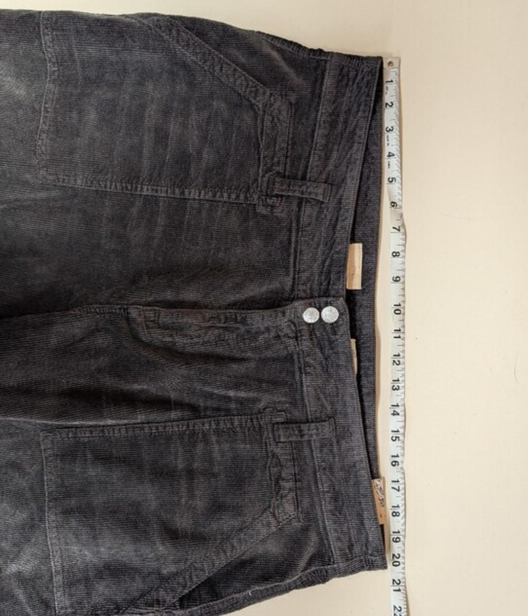 NWT Anthropologie Pilcro The Wanderer Straight Leg Corduroy Pants - 18W