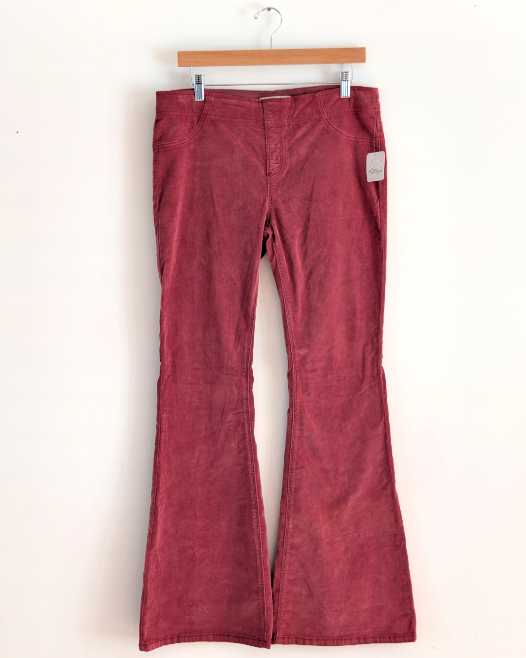 NWT Free People Corduroy Flare Pants - 31
